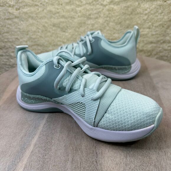 Under Armour Shoes - Under Armour Charged Breathe Lace TR Low Illusion Womens Size 5.5 Green Sneakers